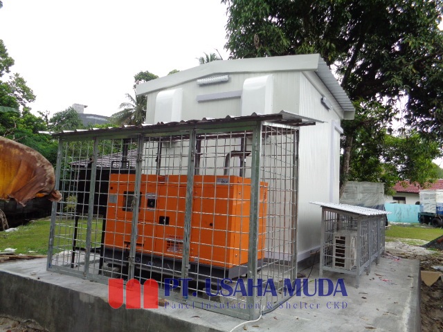 Shelter CKD Gardu Induk Rantau
